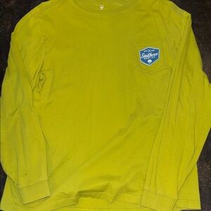 The Southern Shirt Company Lime Long Sleeve Tee